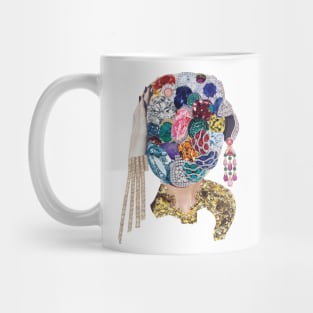 Jewel Face Portrait Mug